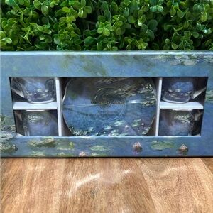 Grace Teaware  NWT Blue-Green Porcelain Espresso Cup Set